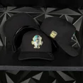 thumbnail image 1 of Simi SnapBack Hat, Classic Flat Bill Cap for Men Women, Adjustable Fit Baseball Cap, Casual Streetwear, 1 of 5