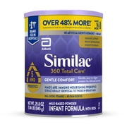 Similac 360 Total Care Gentle Comfort Powder Baby Formula, 29.8-oz Can