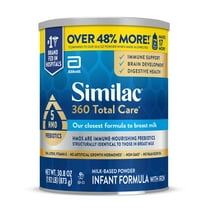 Similac 360 Total Care Infant Formula Powder, 30.8-oz Value Can