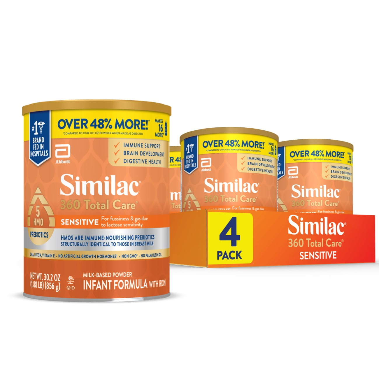 Similac® 360 Total Care® RTF Infant Formula [8 fl oz/24pk]