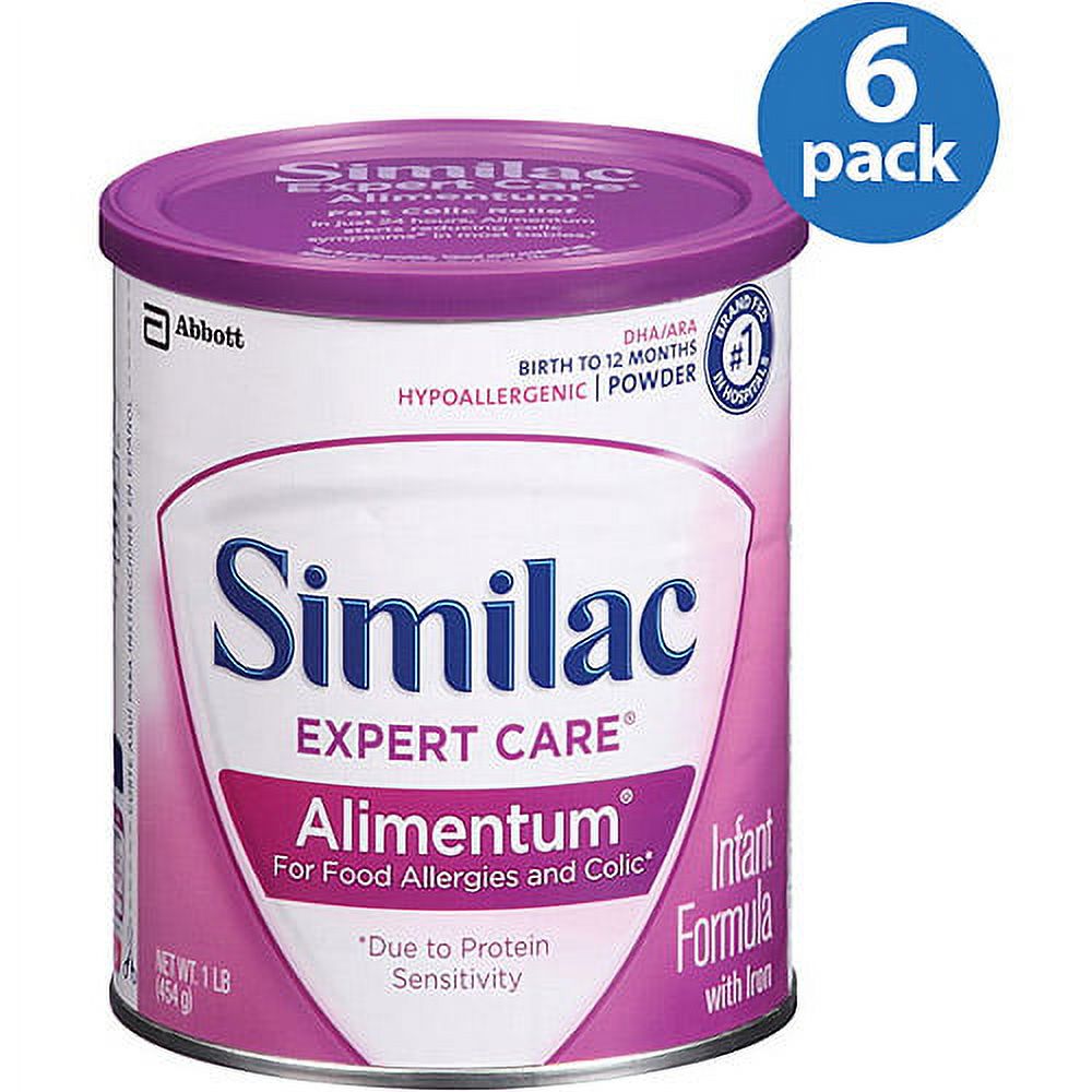 Similac Alimentum Infant Formula Powder, 1lb can, (Pack of 6) - image 1 of 1