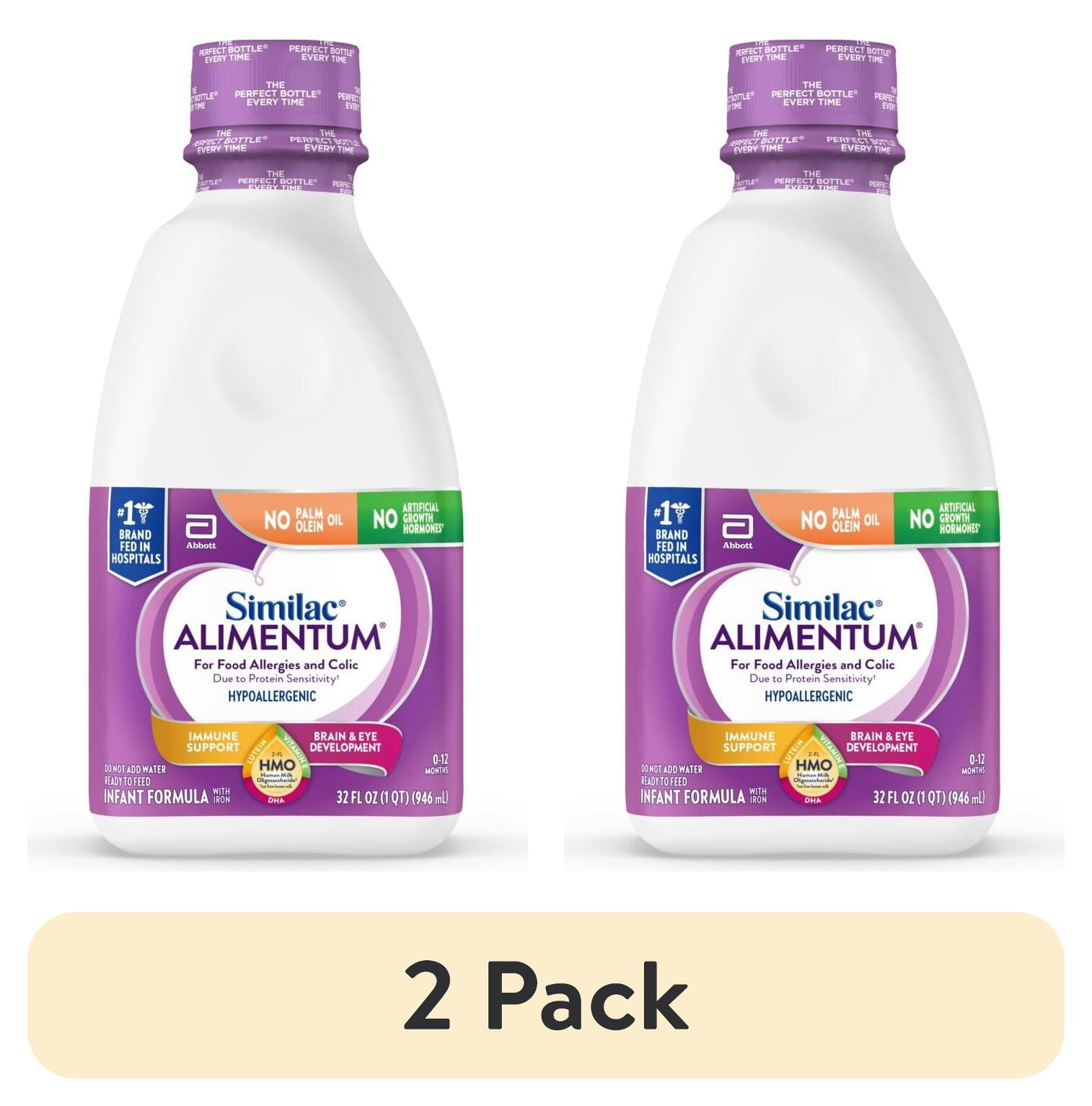 (2 pack) Similac Alimentum With 2'-FL HMO, Ready-to-Feed Baby Formula ...