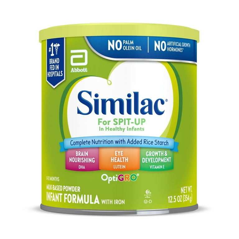 Similac For Spit Up Infant Formula With Iron 12.5 oz Can