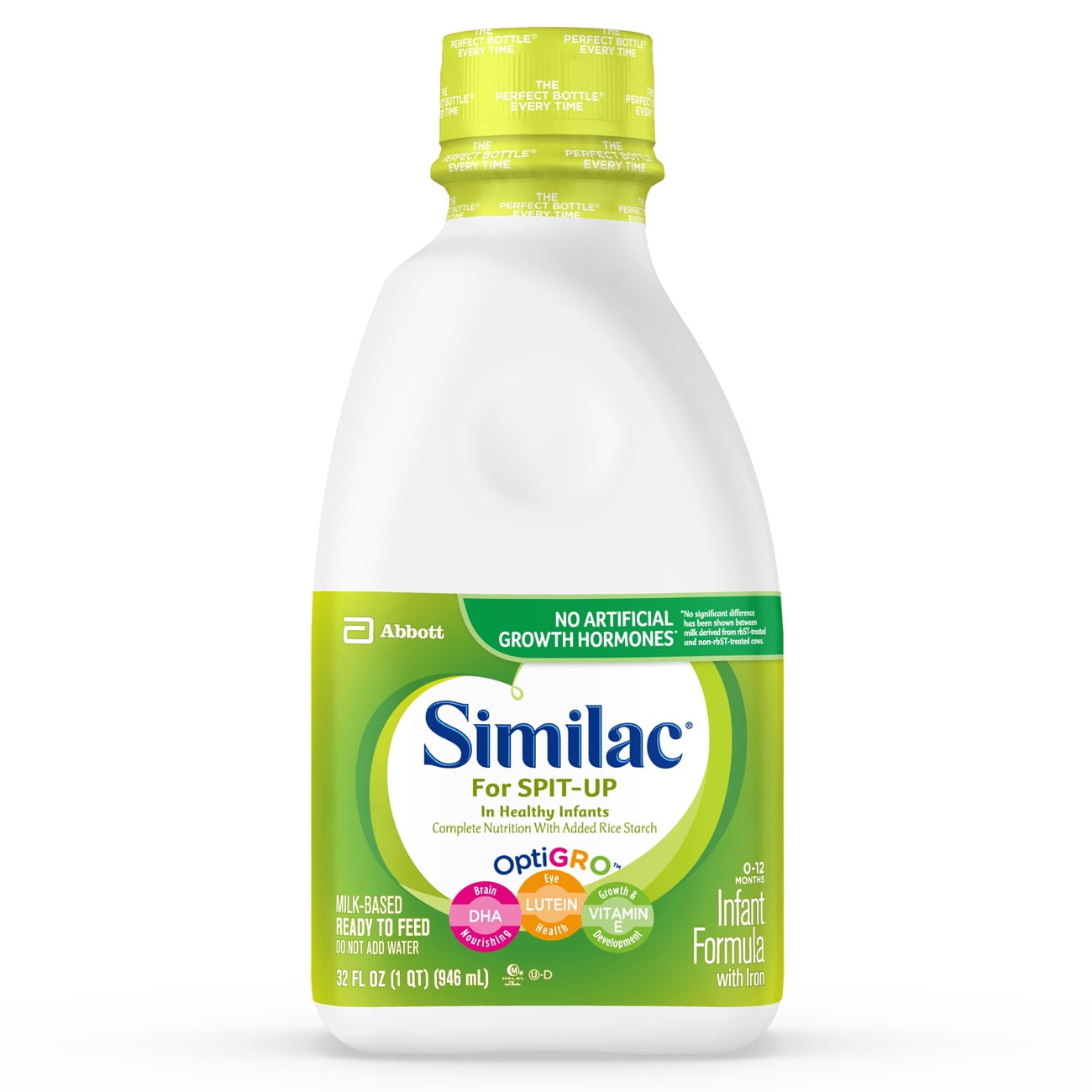 Similac For Spit Up Infant Formula with Iron Ready to Feed 1 qt