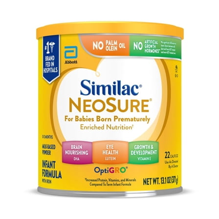 Similac NeoSure Premature Post-Discharge Baby Formula Powder, 13.1-oz Can