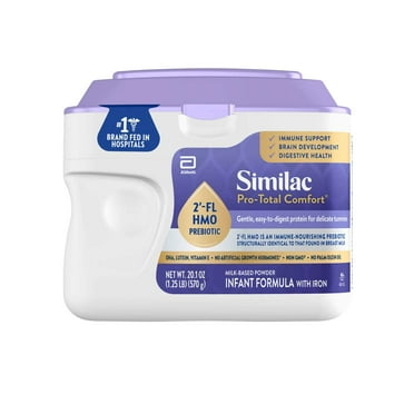 Similac Pro-Total Comfort Powder Baby Formula, 20.1-oz Tub