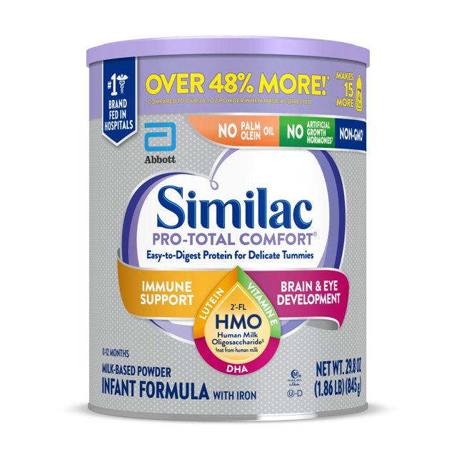 Similac ProTotal Comfort Powder Baby Formula for Delicate Tummies with