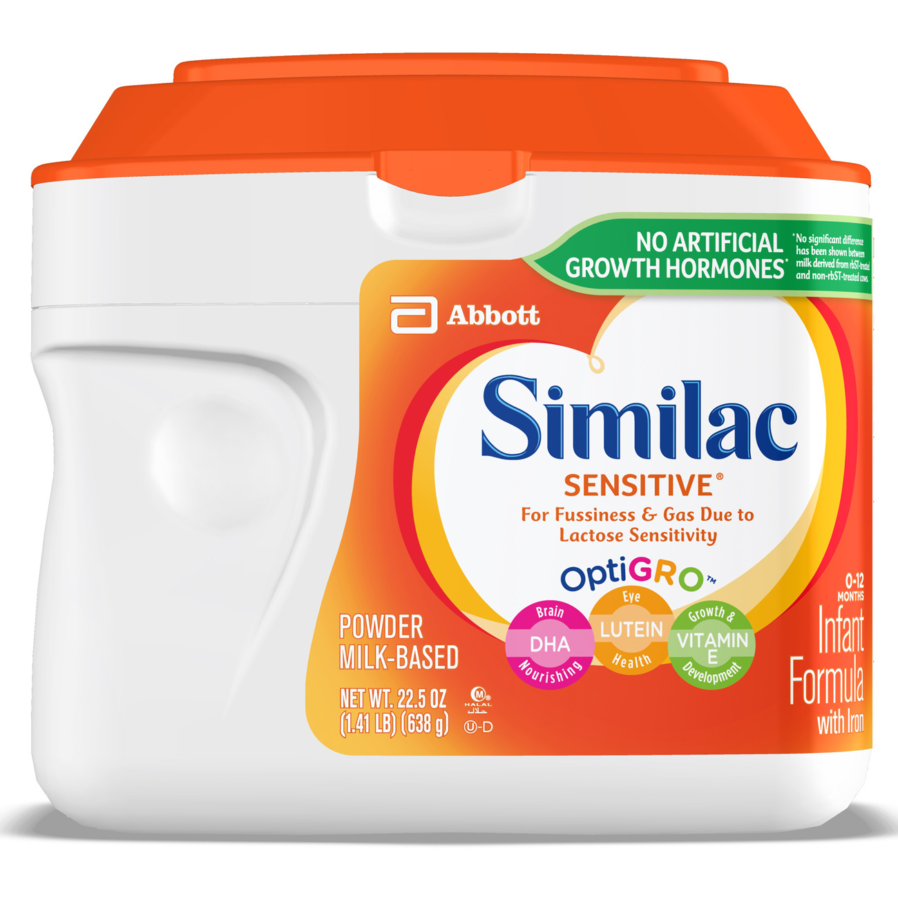 Similac Sensitive Powder Baby Formula, 22.5-oz Tub - image 1 of 14