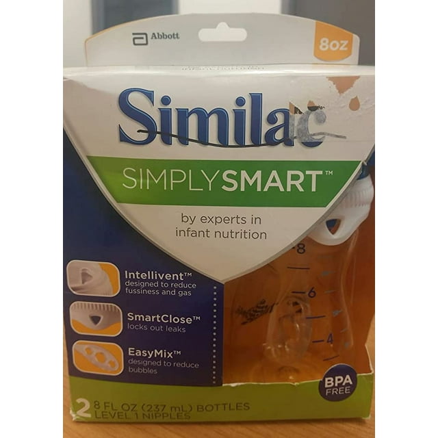 Similac SimplySmart Bottle, 4 Ounce (Discontinued by Manufacturer)