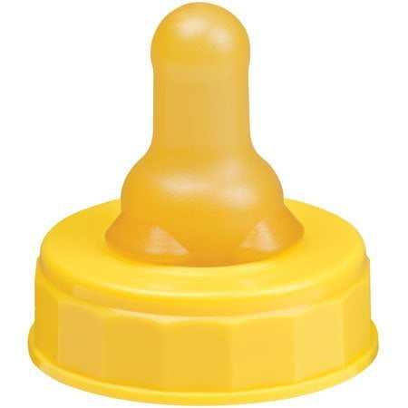 Similac Slow Flow Ready to Use Disposable Nipples and Rings Set of 10, yellow