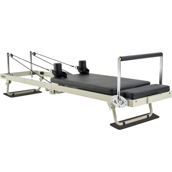 Similar Foldable Pilates Reformer, Home Gym Professional Pilates Machine, Dual Resistance Spring & Cord Combo, High Capacity 400 LBS, for All Levels from Beginner to Advanced