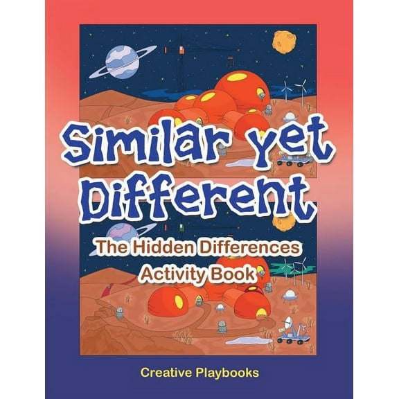 Similar yet Different: The Hidden Differences Activity Book, (Paperback)