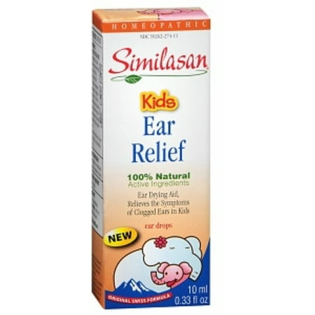 Similasan Children's Earache Relief Ear Drops 10 ml (Pack of 2)