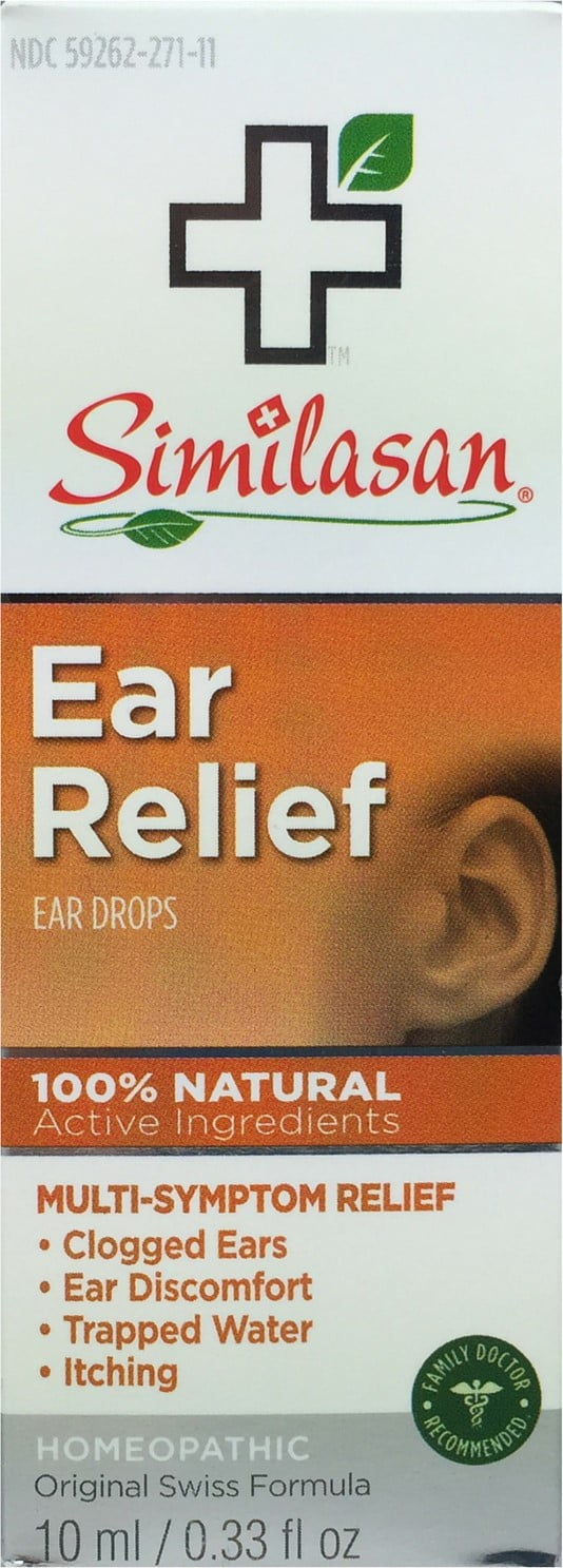 Similasan Ear Relief Ear Drops 10 mL (Pack of 2)