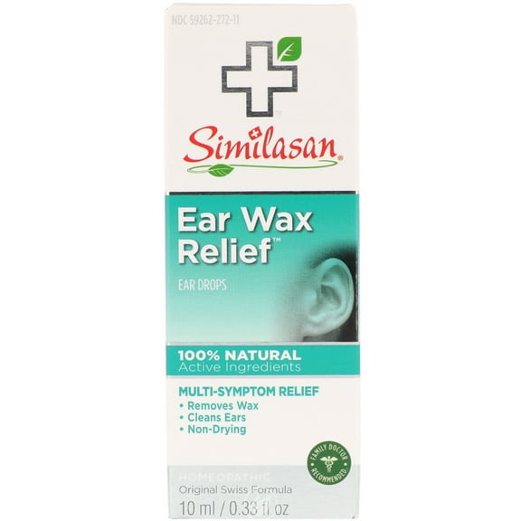 Similasan Ear Wax Relief, Homeopathic - 0.33 fl oz, Pack of 2
