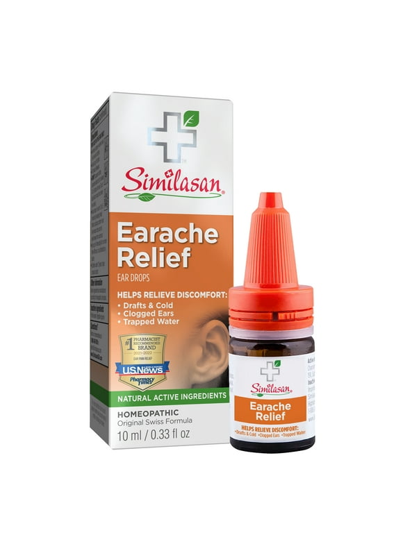 Similasan Earache Relief Ear Drops, 0.33 oz