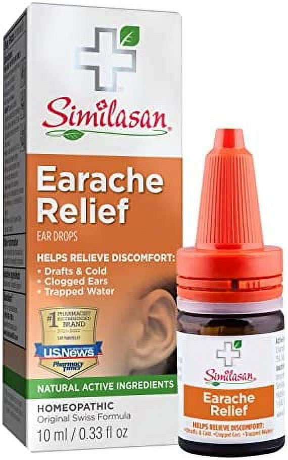 Similasan Earache Relief Ear Drops 10 ml 0.33 Fl Oz (Pack of 1