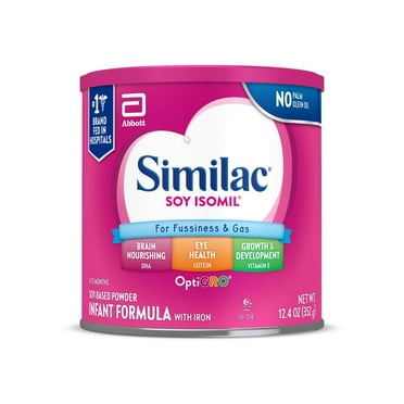 Similac Soy Isomil Powder Baby Formula, 12.4-oz Can