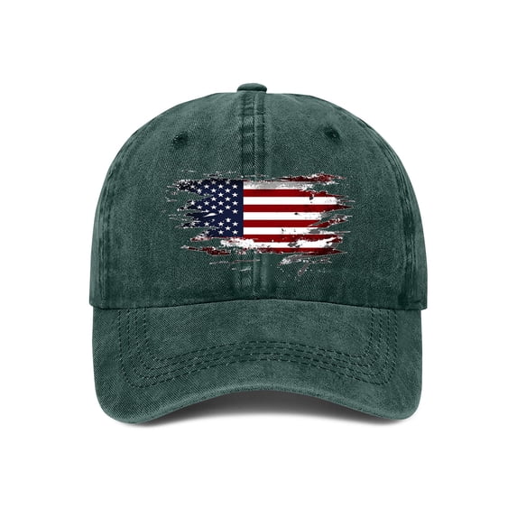 Siminsem 250 Anniversary Usa Merchandise Retro Embroidered Baseball Cap for Men Women, Funny, Green, One Size, Cotton
