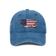 thumbnail image 1 of Siminsem 250 Years Freedoms Baseball Hat Low Profile Hat for Men Women, Commemorative Hat, Blue, One Size, Cotton, 1 of 2