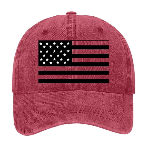 Siminsem 250 Years Freedoms Baseball Hat Retro Embroidered Baseball Cap for Men Women, Commemorative Hat, Red, One Size, Cotton