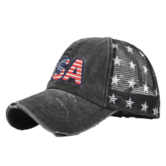 Siminsem 250Th Anniversary Usa Hat Patriotic Theme 1776-2026 Commemorative Cap for Men Women, Commemorative Hat, Black, One Size, Cotton