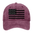 thumbnail image 1 of Siminsem 250Th Anniversary Usa Hat Tribute Retro Washed Hat for Men Women, 250Th Years Gift, Wine, One Size, Cotton, 1 of 3