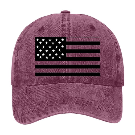 Siminsem 250Th Anniversary Usa Hat Tribute Retro Washed Hat for Men Women, 250Th Years Gift, Wine, One Size, Cotton