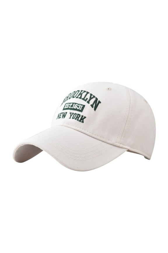 Alphabet Embroidery Color Duck Hat Under $8 Trend Personality Outdoor Print Breathable Mesh Cap with Curved Visor Lightweight Athletic Baseball Hat for Men Women Daily Wear