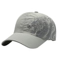 thumbnail image 1 of Siminsem Dragon Print Sunshade Cap Quick Drying Baseball Hat for Men Women Outdoor UV Protection Sports Hiking Running Under $8, 1 of 3