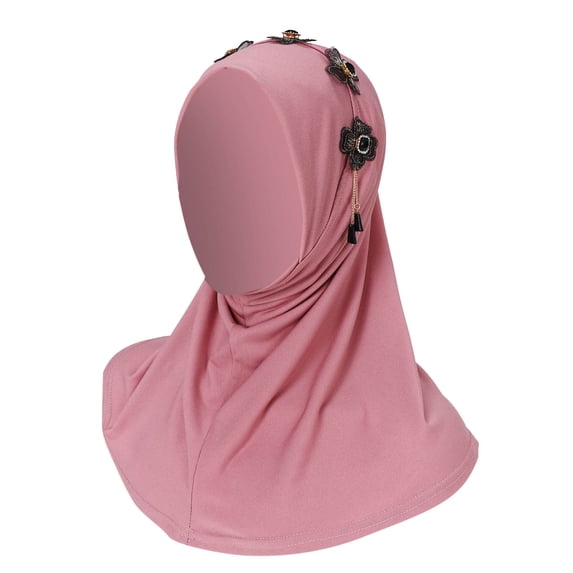 Siminsem Easy Wear Instant Hijab Scarf Under $8 for Women Soft Breathable Turban Prayer Scarf Muslim Head Wrap – No Pins Needed Pre-Sewn Jersey Cap for Abaya Dress Ramadan Eid