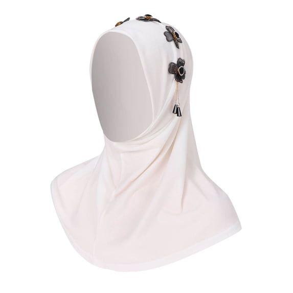 Siminsem Easy Wear Instant Hijab Scarf Under $8 for Women Soft Breathable Turban Prayer Scarf Muslim Head Wrap – No Pins Needed Pre-Sewn Jersey Cap for Abaya Dress Ramadan Eid