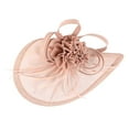 thumbnail image 1 of Siminsem Fascinator Hat Flower Mesh Tea Party Hairband for Women Under $10 Vintage Derby Wedding Cocktail Church Headpiece with Veil Elastic Comfort Fit Hair Clip Included, 1 of 5