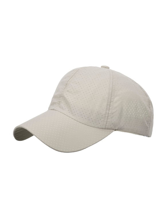 Fashion Outdoor Baseball Cap for Women Men Under $8 Breathable Hip Hop Sun Hat for Mountain Climbing Beach UPF 40+ Quick Dry Mesh Back Cap with Pre Curved Visor Adjustable Snapback