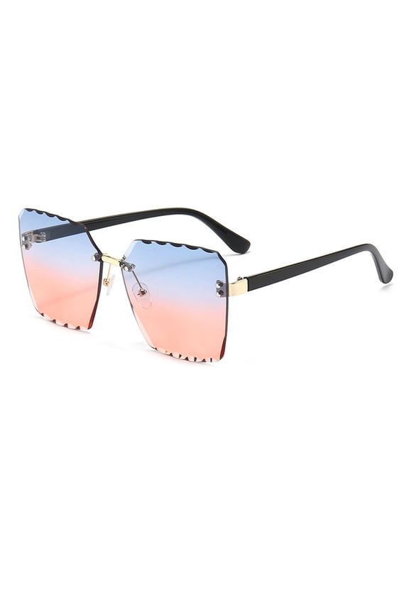 Fashion Sunglasses for Men Women, Unisex Trendy Sun Glasses, UV Protection Retro Shades for Daily Wear, Orange, One Size