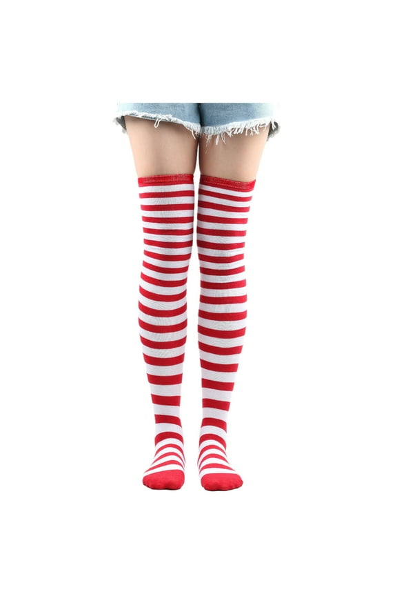 Halloween 2026 Annual New Product Socks Fuzzy Horror Socks Novelty Pumpkin Ghost Bat Stocking Long Cotton Spooky Fall Stocking Happy Gifts for Adult Men Women Long Socks Red Stockings