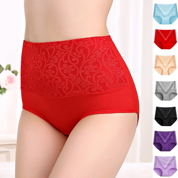 Siminsem High Waisted Shapewear for Women Tummy Control Panties Postpartum Butt Lifting Seamless Waist Trainer Ladies Recovery Underwear 3 Pack, Black,L