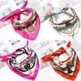 thumbnail image 1 of Siminsem Lightweight Satin Silk Scarf for Women Fashion Multi-Purpose Bandana Gift Set Square Hair Head Wrap Neckerchief Soft Floral Headband for Travel, multicolor1, One Size, 1 of 2