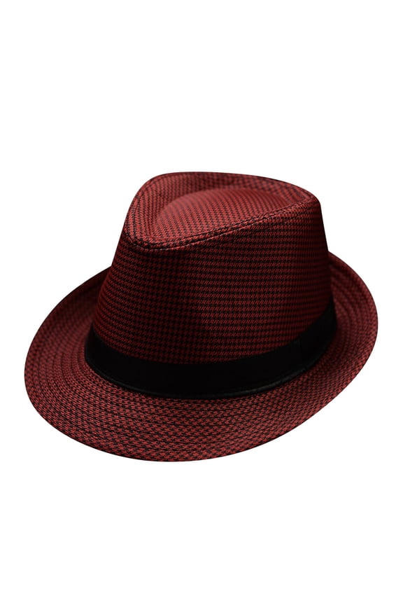 Men Women Retro Jazz Hat British Style Wide Brim Sun Hat for Travel Beach Outdoor UPF Summer Fedora with Adjustable Fit Unisex