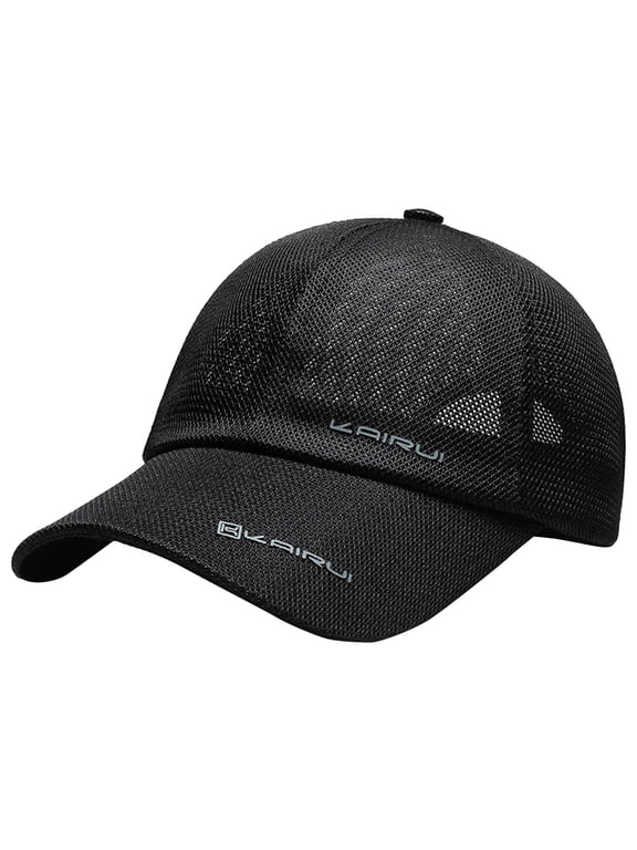 Men and Women Summer Fashion Outdoor Casual Sunscreen Baseball Cap Visor Hat Convertible Under $10 UPF 40+ Folding Brim Cap with Mesh Back Panel Lightweight Adjustable Sun Hat for Travel
