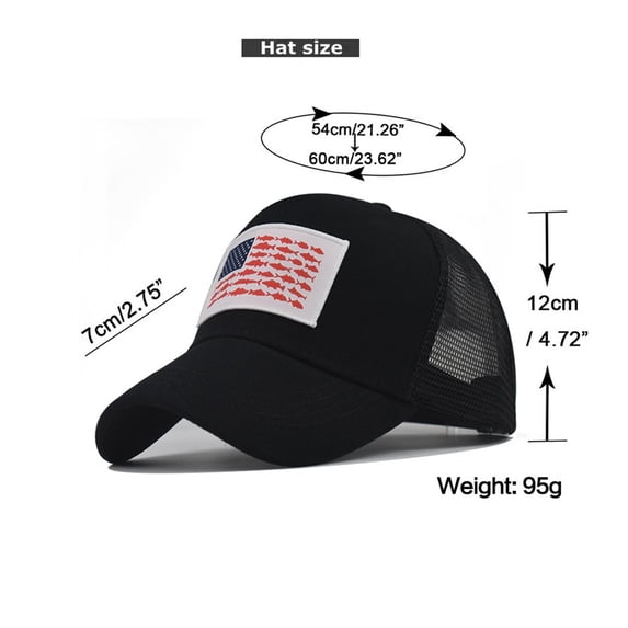 Siminsem Patriotic Hat Embroidered Baseball Cap for Men Women, Adjustable United States 250Th Anniversary Hat, Grey, One Size, Cotton