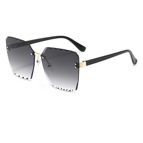 Siminsem Trendy Sunglasses for Men and Women, Stylish Unisex Sun Glasses, UV Protection Classic Shades for Driving Travel Outdoors, Grey, One Size