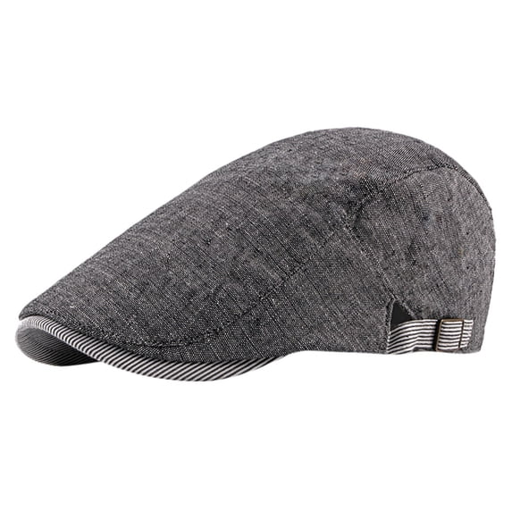 Siminsem Unisex Breathable Mesh Summer Newsboy Hat Under $8 Ivy Cap Cabbie Flat Cap with Ventilated Panels Lightweight Cotton Blend Beret for Men Women Adjustable Snapback for Daily Casual Wear