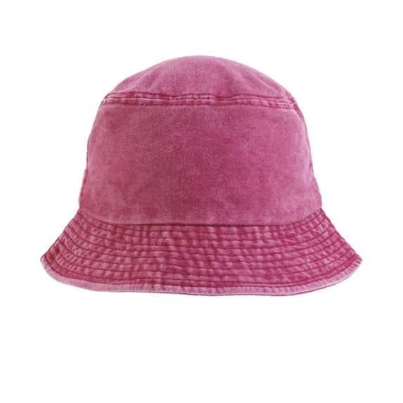 Siminsem Unisex Double Side Wear Reversible Bucket Hat Under $8 Trendy Cotton Twill Canvas Sun Fishing Hat Fashion Cap Reversible Design with Wide Brim for Men Women Outdoor Hiking Beach Travel
