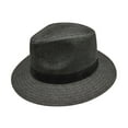 thumbnail image 1 of Siminsem Unisex Fashion Color British Sun Hat Under $8 Wide Brim Straw Jazz Hat for Adults UPF 40+ Breathable Paper Straw Hat with Adjustable Inner Band Summer Beach Garden Party Cap, 1 of 2
