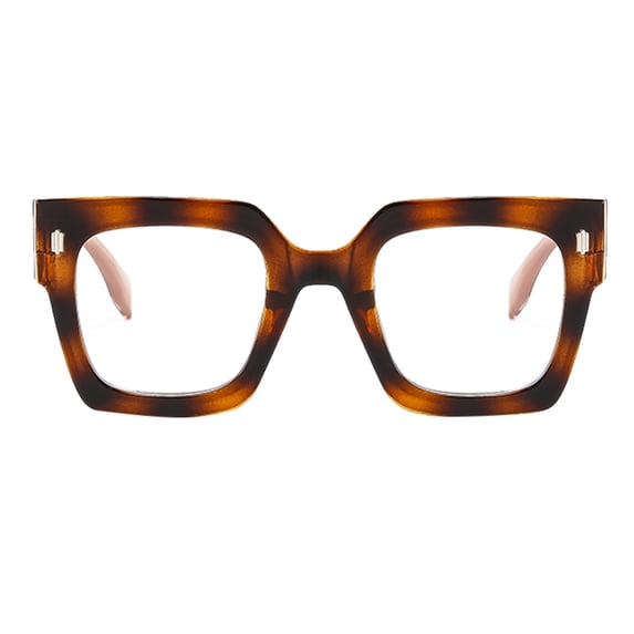 Siminsem Wide Leg Square Retro Sunglasses for Adults Under $8 Unisex Summer Personality Multicolor UV400 Blocking Trendy Eyewear with Thick Sides
