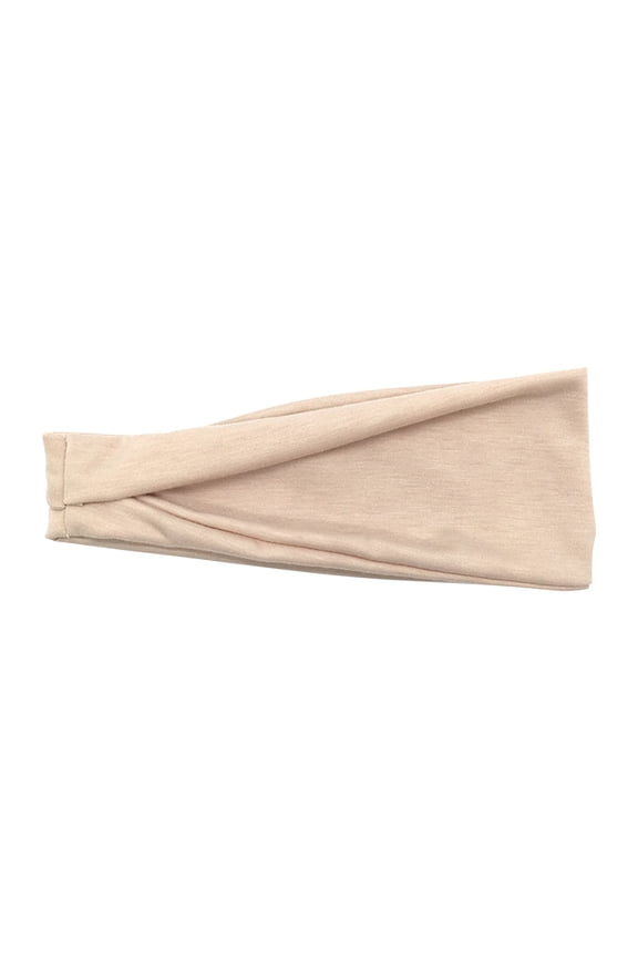 Women Casual Yoga Hairband Sports Elastic Sweat Absorbing Headband Under $5 Soft Stretchy Wide Fitness Head Wrap for Running Gym Workout Moisture Wicking Hair Band for Daily Use