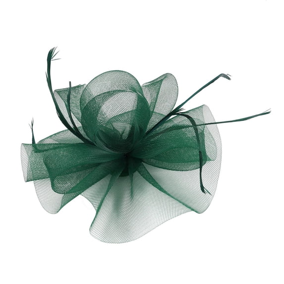 Siminsem Women Girl Fascinators Hair Clip Hairpin Hat with Mesh Veil & Flower Under $8 Elegant Cocktail Wedding Tea Party Hat for Kentucky Derby Church Racecourse Garden Party