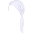 thumbnail image 1 of Siminsem Women Muslim Stretch Turban Hat Chemo Cap Soft Breathable Head Scarf Wrap for Hair Loss Cancer Patient Daily Wear, 1 of 2