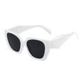 thumbnail image 1 of Siminsem Women Retro Rectangle Beach Sunglasses Under $8 Foldable Polarized Mirror Lens UV400 Sunscreen Vintage Eyewear with Side Shields Hard Flat Case, 1 of 1